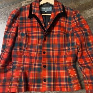 Vintage Mugler Plaid Blazer